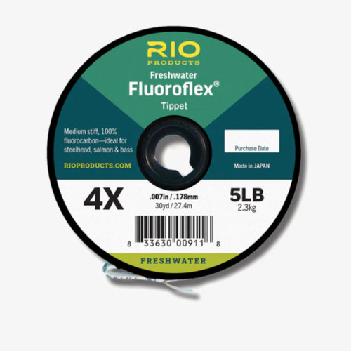 Rio Fluoroflex Freshwater Tippet | 30yd | 0X | 12lb