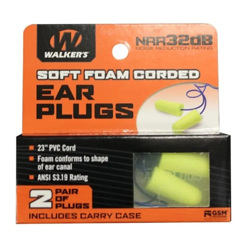 Soft Foam Corded Ear Plugs