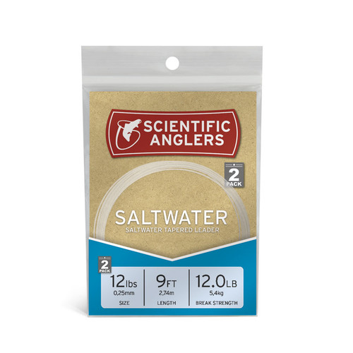 Saltwater Leaders 9ft- 18# Clear22266