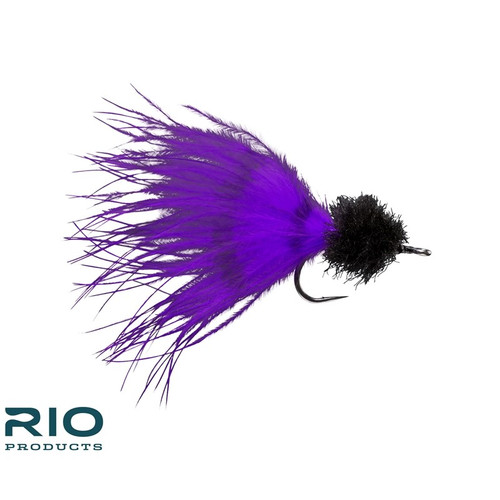 Rio's Marabou Toad Barred Purple/Tan 1/040796