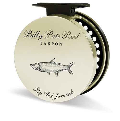 Billy Pate A/R Left Hand Reel Gold with Bonefish Engraving32780