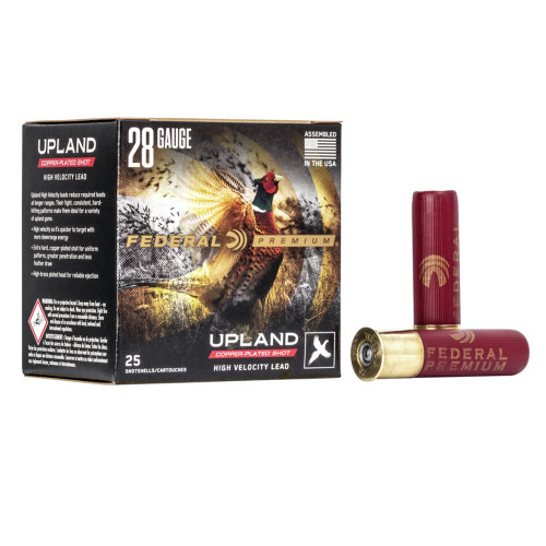Federal Upland High Velocity 28ga 2 3/4" 3/4oz #8 Shot P283 855627
