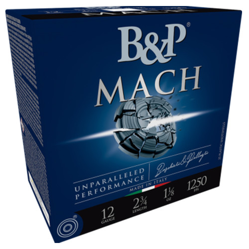 Baschieri & Pellagri 12GA F2 Mach 2 3/4" 1 1/8oz #8 Shot 12B18FL853597