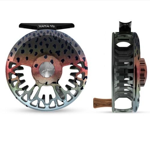 ABEL VAYA REEL - Partially Ported Trout Reel