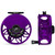 Rove 5/7 Purple Reel w/ Salt Drag Plate and Black Handle60564