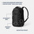 YETI Cayo™ 25L All-Weather Backpack in Black with features highlighted