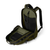 YETI Cayo™ 25L All-Weather Backpack in Olive with main compartment open