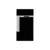 S.T. Dupont Slimmy Lacquered Lighter | Black & Chrome64205