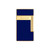 S.T. Dupont Slimmy Lacquered Lighter | Indigo Blue & Gold66031