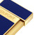 S.T. Dupont Slimmy Lacquered Lighter | Indigo Blue & Gold66031