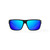 Bajio Rigolets | Black Matte | Blue Mirror Glass
