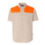 Orvis Mens Featherweight Short-Sleeve Shooting Shirt in Blaze Sand