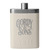 YETI Flask in Cape Taupe engraved with the Gordy & Sons Nouveau Logo