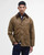 Barbour Bedale® Waxed Jacket in Bark on a model