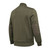 Highland Heritage Windproof Full Zip Sweater in British Green, rear view