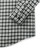 Filson Light Weight Alaskan Guide Shirt in Light Charcoal Plaid, close up on cuff