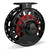 Signature Series 9-10wt Frost Black Reel with Red Hub36380