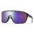 Boomtown Matte Black Marble Frame/ ChromaPop Polarized Violet Mirror Lens55895