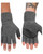 Model wearing Simms Wool Half-Finger Glove