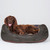 Wax Cotton Dog Bed 30in