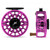 SDF 4/5 Ported Reel Pink w/ Black Drag Knob and Walnut Handle59424