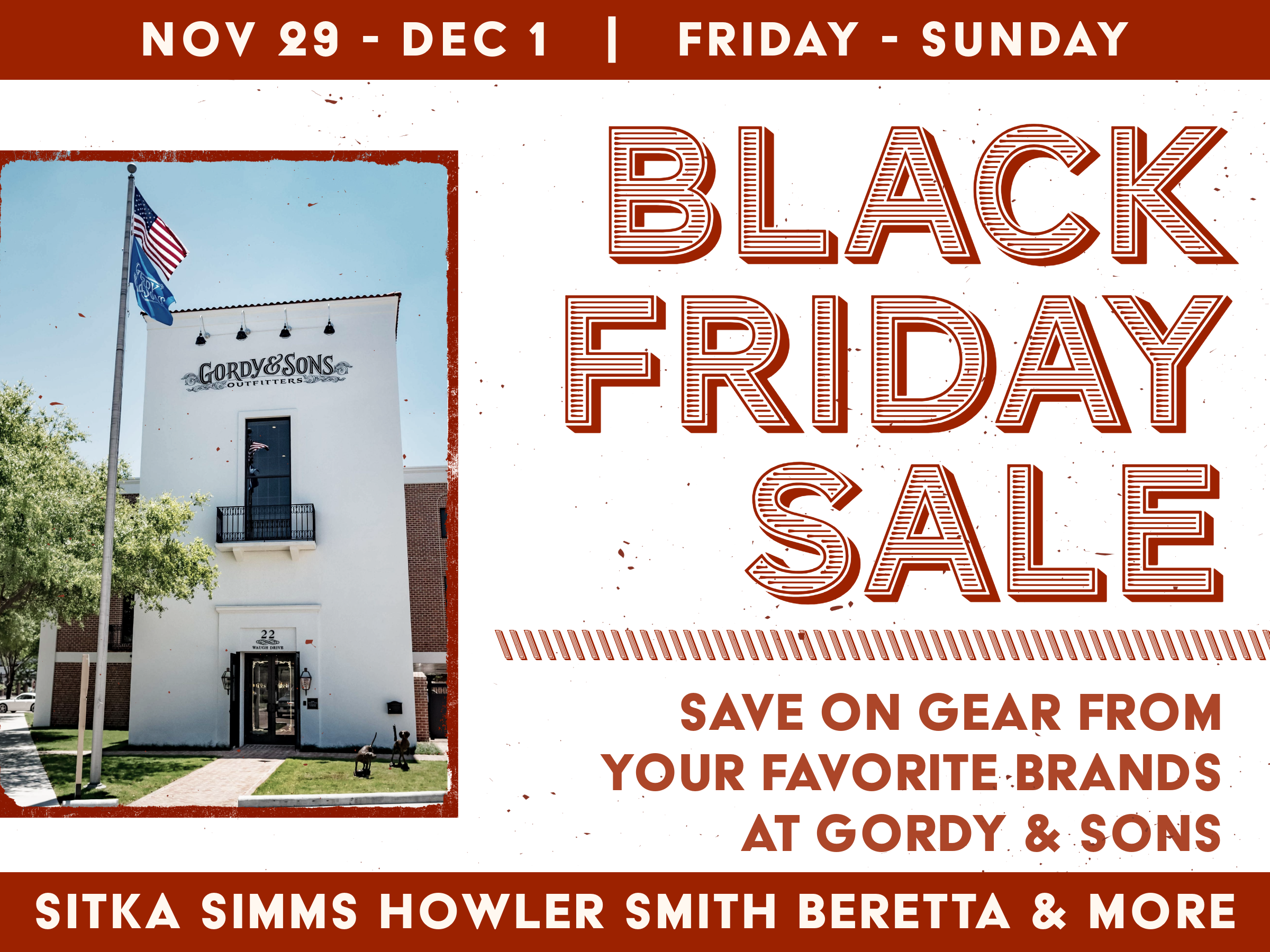 Black Friday Weekend 2024