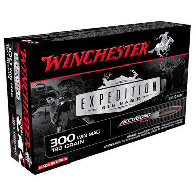 Winchester Expedition Big Game 300 Win Mag 180gr Accubond CT
