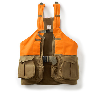 Filson Guide Strap Vest- Super- Tan/Blaze34700 - Gordy & Sons Outfitters