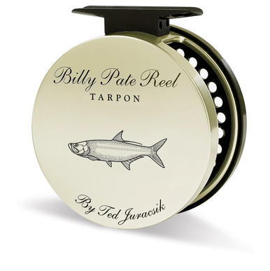 Billy Pate A/R Reel Gold with Tarpon Engraving33569 - Gordy & Sons