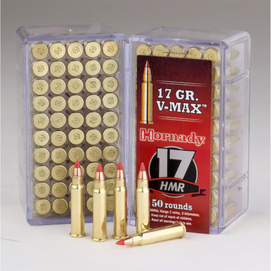Hornady .17 HMR 17gr V-MAX – 50rd