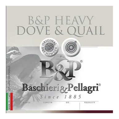 Baschiere & Pellagri 20ga Heavy Dove & Quail 1oz 2 3/4" #8 Shot 20BD8