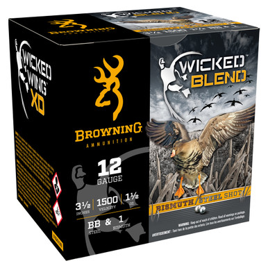Browning Wicked Blend Bismuth/Steel 12ga 3 1/2