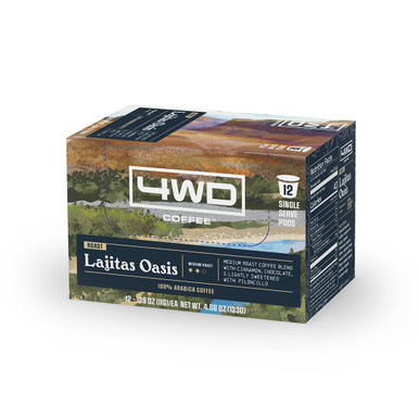 4WD Coffee K-Cup Pods Lajitas Oasis 12pk59055 - Gordy & Sons