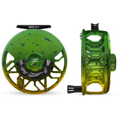 Abel ROVE Reel 4/6 Deep Green, Platinum Drag Knob, Underwood Drift and –  Madison River Fishing Company