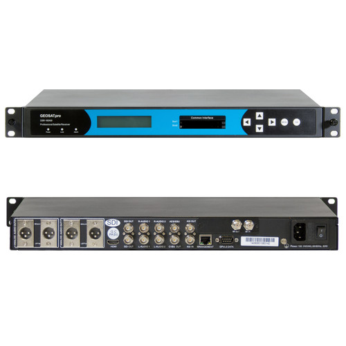 RECEIVER DECODER - GEOSATpro DSR160ASI RACK MOUNT IRD WITH SDI AND ASI