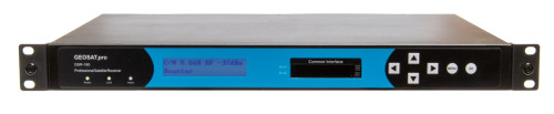 GEOSATpro DSR-160 - Commercial DVBS-2 Receiver with HDMI / Component output..  Two Pairs of balanced XLR