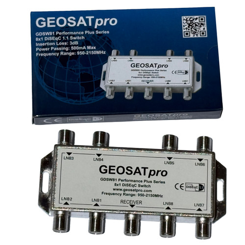SWITCH - GEOSATpro 8x1 DiSEqC GDSW81