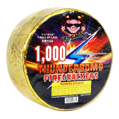 Thunderbomb Firecrackers 1000s