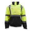 Radians SJ320 3-in-1 Durable Ripstop Bomber Jacket with Color Blocking