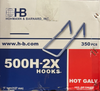 H&B 2X-Hook - Box of 350