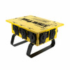 50A 125/250V Temporary Power Distribution Box – X-Treme Box with 6 Outlets, U-Ground & Straight Blade, LED Base