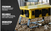 50A 125/250V Temporary Power Distribution Box – X-Treme Box with 6 Outlets, U-Ground & Straight Blade, LED Base