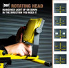 6000 Lumen Dual Head LED Work Light With Tripod