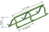OCM Slab Bolster Upper - Epoxy - Box of 20pcs (100lf)