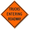 Roll-Up Traffic Signs - 36" x 36" Vinyl & Reflective