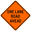 Roll-Up Traffic Signs - 36" x 36" Vinyl & Reflective