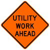 Roll-Up Traffic Signs - 36" x 36" Vinyl & Reflective