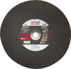United Abrasives Sait 14" x 1/8" 20mm Metal Gas Cut-Off Wheel - Box of 10