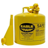 Eagle Type I 5-Gallon Yellow Safety Gas Can with Funnel