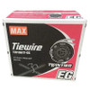 MAX 19 GA Electro Galvanized Rebar Tie Wire for RB441T Series – 30 Rolls